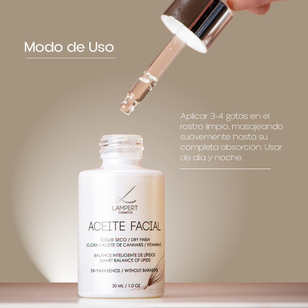 Aceite Facial de toque seco