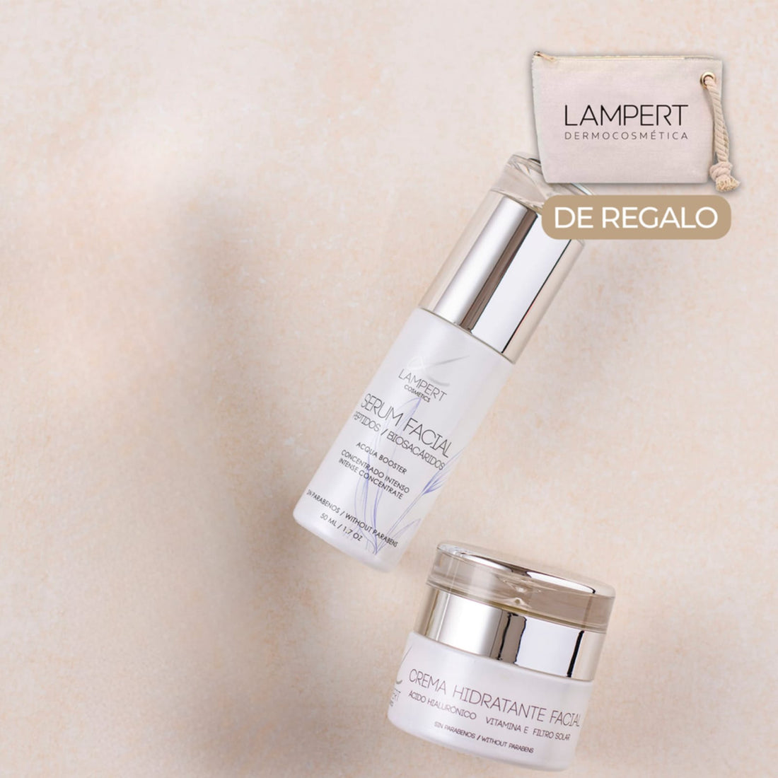 Skincare duo: Sérum y Crema Hidratante