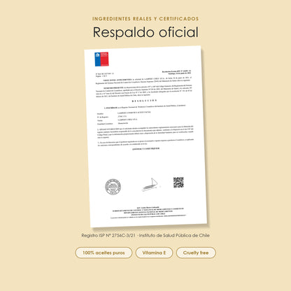 Registro ISP 2756C-3/21 del Aceite Facial Lampert