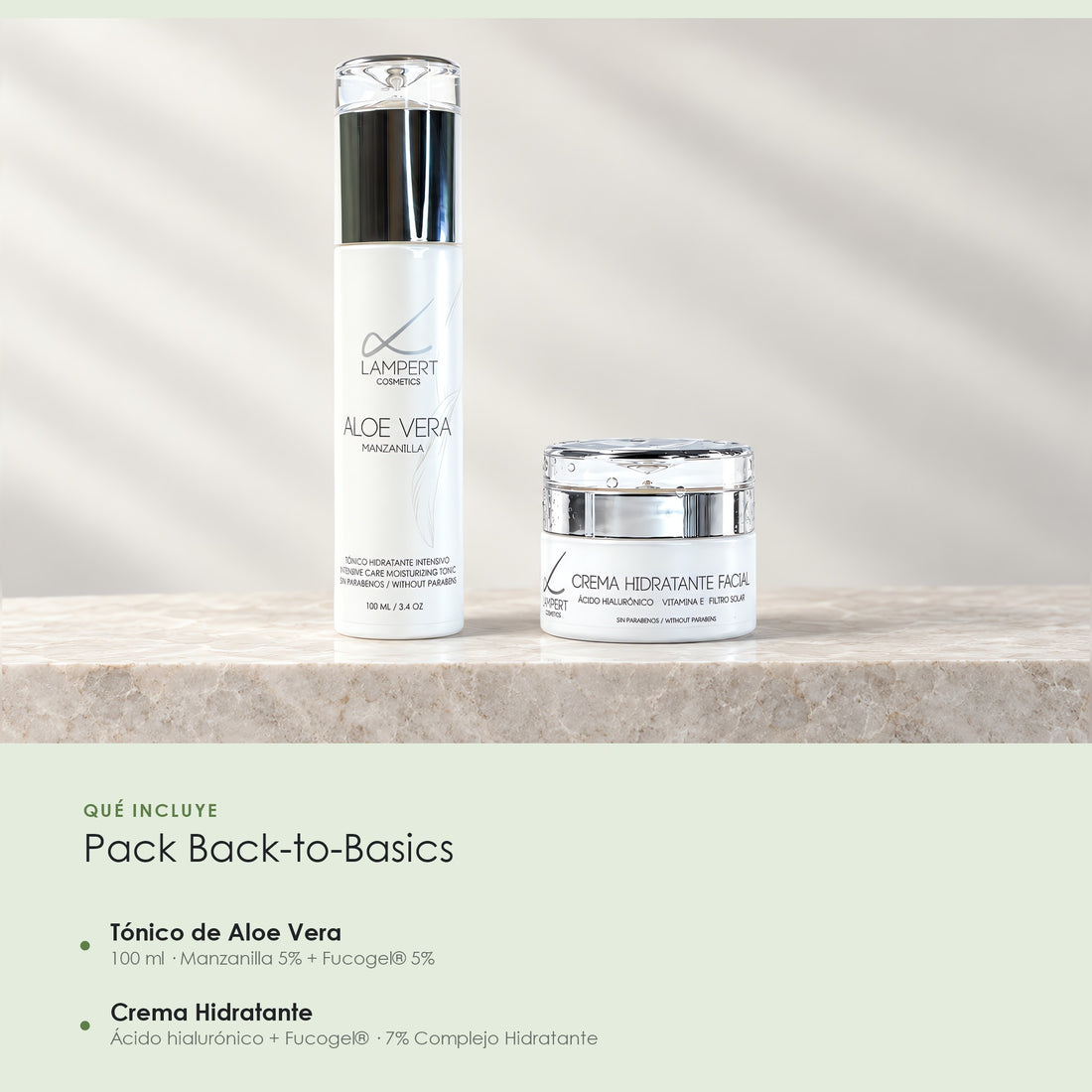 Qué incluye el Pack Back-to-Basics