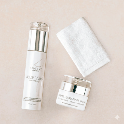 Pack Back-to-Basics: Tónico, Crema y Toalla Facial