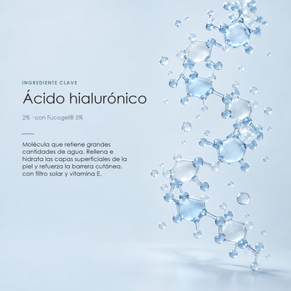 Ácido hialurónico, ingrediente clave de la Crema Hidratante Lampert