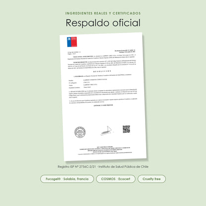 Registro ISP 2756C-2/21 del Tónico Lampert